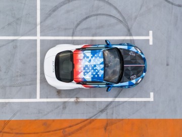Alpine A110 w unikalnym malowaniu